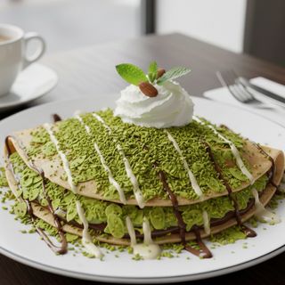 Crêpe Pistache – Gourmande & Fondante