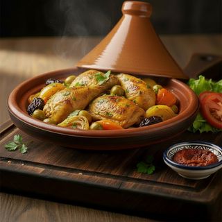 Tajine de Poulet – Saveurs Traditionnelles Marocaines