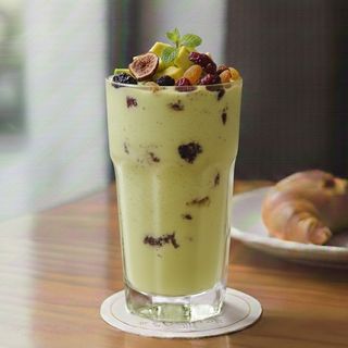 Jus d’Avocat au Lait & Fruits Secs – Onctueux & Gourmand