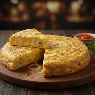 Tortilla Espagnole – Œufs & Pommes de Terre