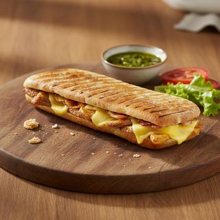 Panini Poulet – Sauce Savoureuse