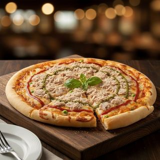 Pizza Thon – Thon, Olives & Fromage