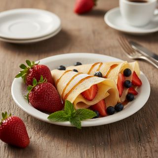Crêpes Sucrées – Pâte Fine & Gourmande