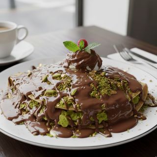 Crêpe Dubaï – Gourmande & Luxueuse