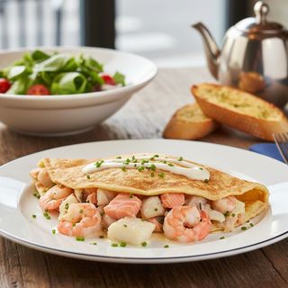 Crêpe Fruits de Mer – Salée & Raffinée