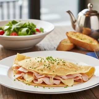 Crêpe Dinde Fumée – Salée & Savoureuse