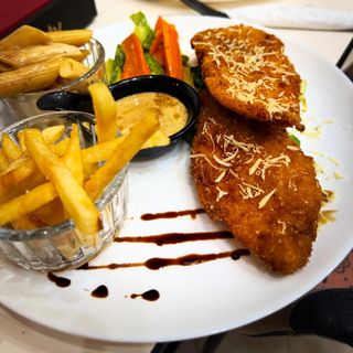 Escalope Poulet Pané Au Fromage