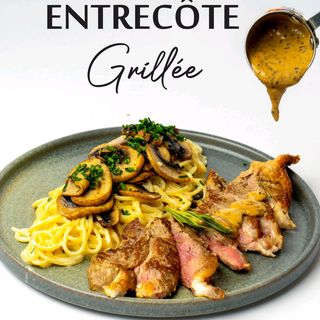 Entrecote gruillée 