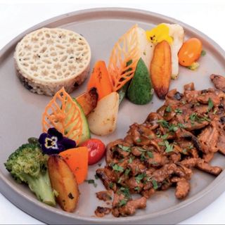 Émincer de filet de boeuf