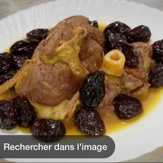 Tagine de bœuf aux pruneaux