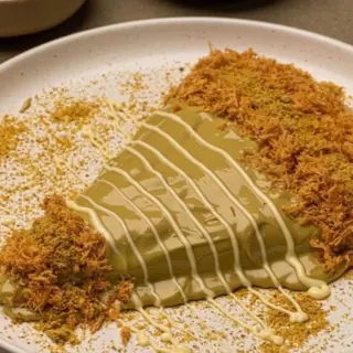 Crêpe pistache