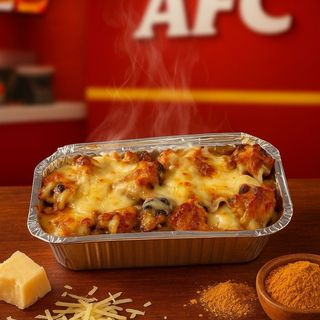 BAKED TASTY FRIES (Gratiné)