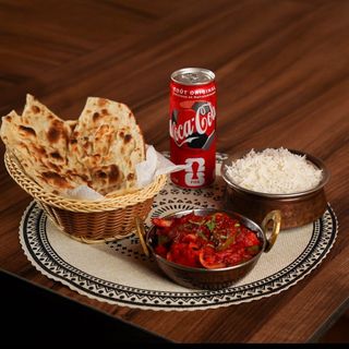 Chicken jalfrezi combo