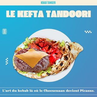 Le tandoori beef and cheese