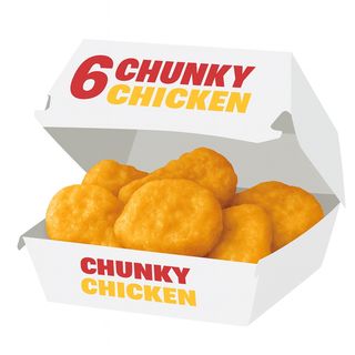 6 Crispy Chicken Nuggets