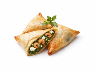 Spanakopita Crevettes