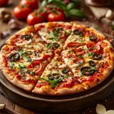 Pizza végétarienne 