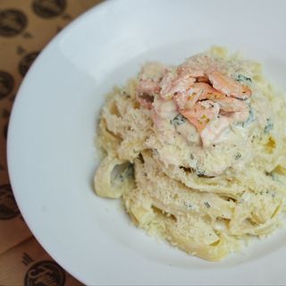 Tagliatelles Au Saumon