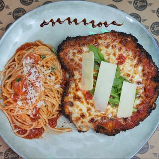 Menu poulet parmesan