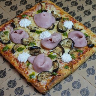 Pizza Sicilienne Provençale Au Jambon