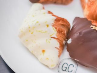 Mini croissant praliné