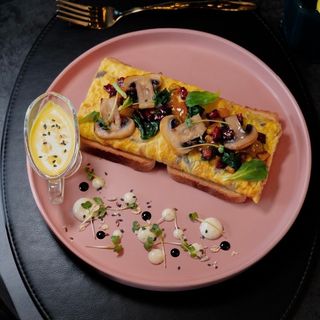 omelette végétarienne
