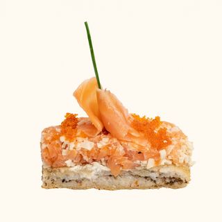Sushi Pizza Saumon Fumé Crabe 6 pièces