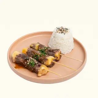 Brochettes Yaki Guy Cheese
