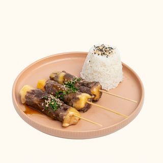 Brochettes Yaki Guy Cheese