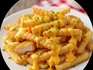 Fries nuggets