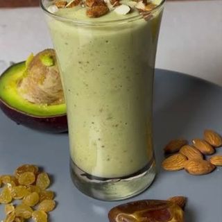 Jus d’avocat fruits secs