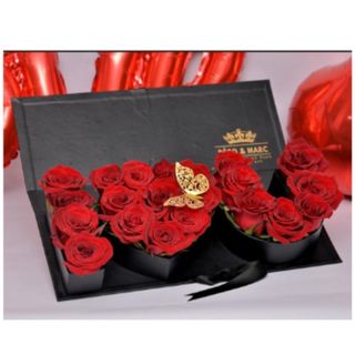 Box De Fleurs I Love You