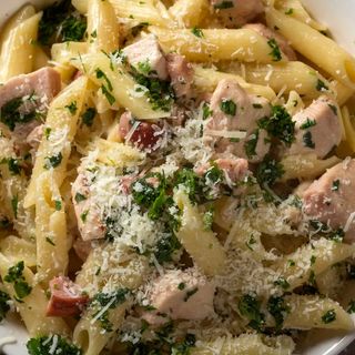 Salade des pâtes dinde