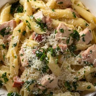 Salade des pâtes thon