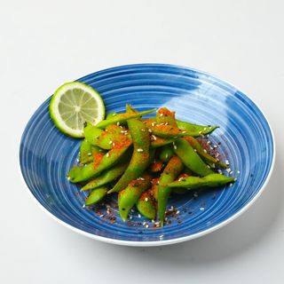 Spicy edamame