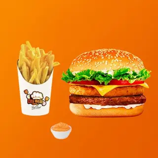 Chicken Beef burger