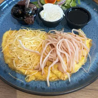 Fromage Dinde Omelette