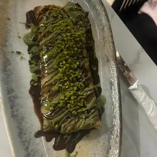 Kunafa Pistachio Crêpe