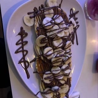 paincakes nutella banane