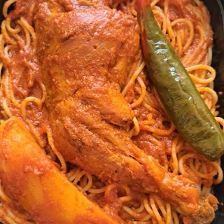 Spaghetti Cuisse de Poulet