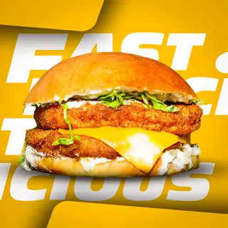 Le V10 - Double Chicken Burger