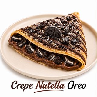 Crepe Nutella Oreo