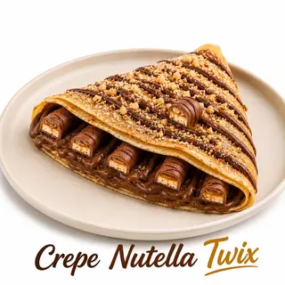 Crepe Nutella Twix