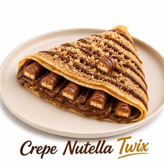 Crepe Nutella Twix
