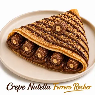 Crepe Nutella Ferrero Rocher