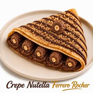 Crepe Nutella Ferrero Rocher