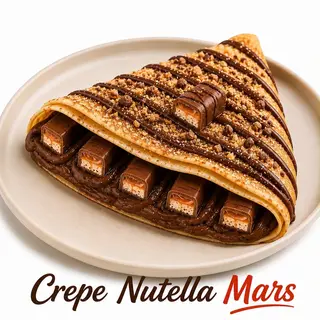 Crepe Nutella Mars