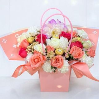 Panier De Fleurs Mix