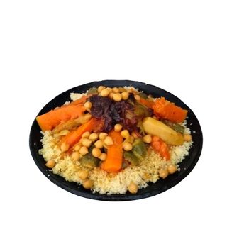 Couscous végétarien au blé complet
