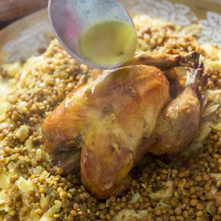 Rfissa poulet au blé complet